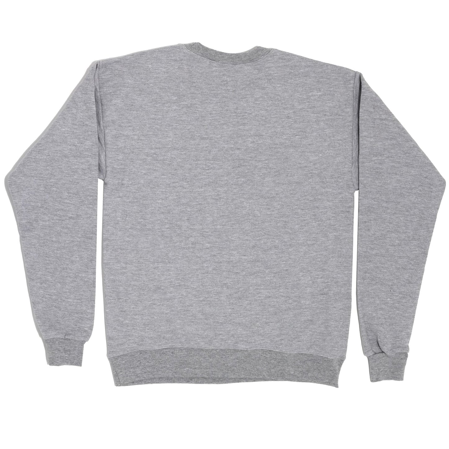 Gray sweatshirt on a white background