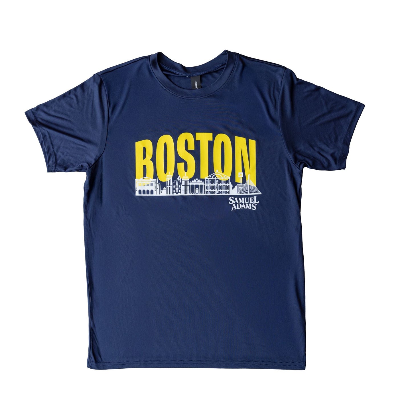 M Navy MARATHON Running Tee