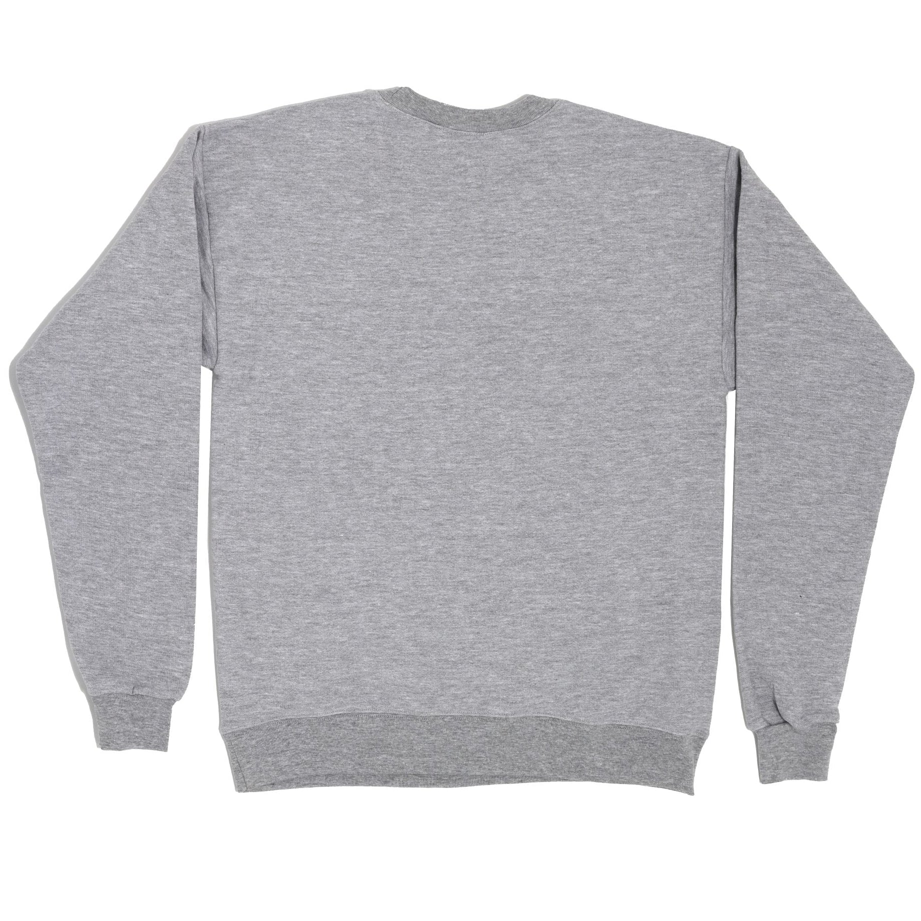 Gray sweatshirt on a white background