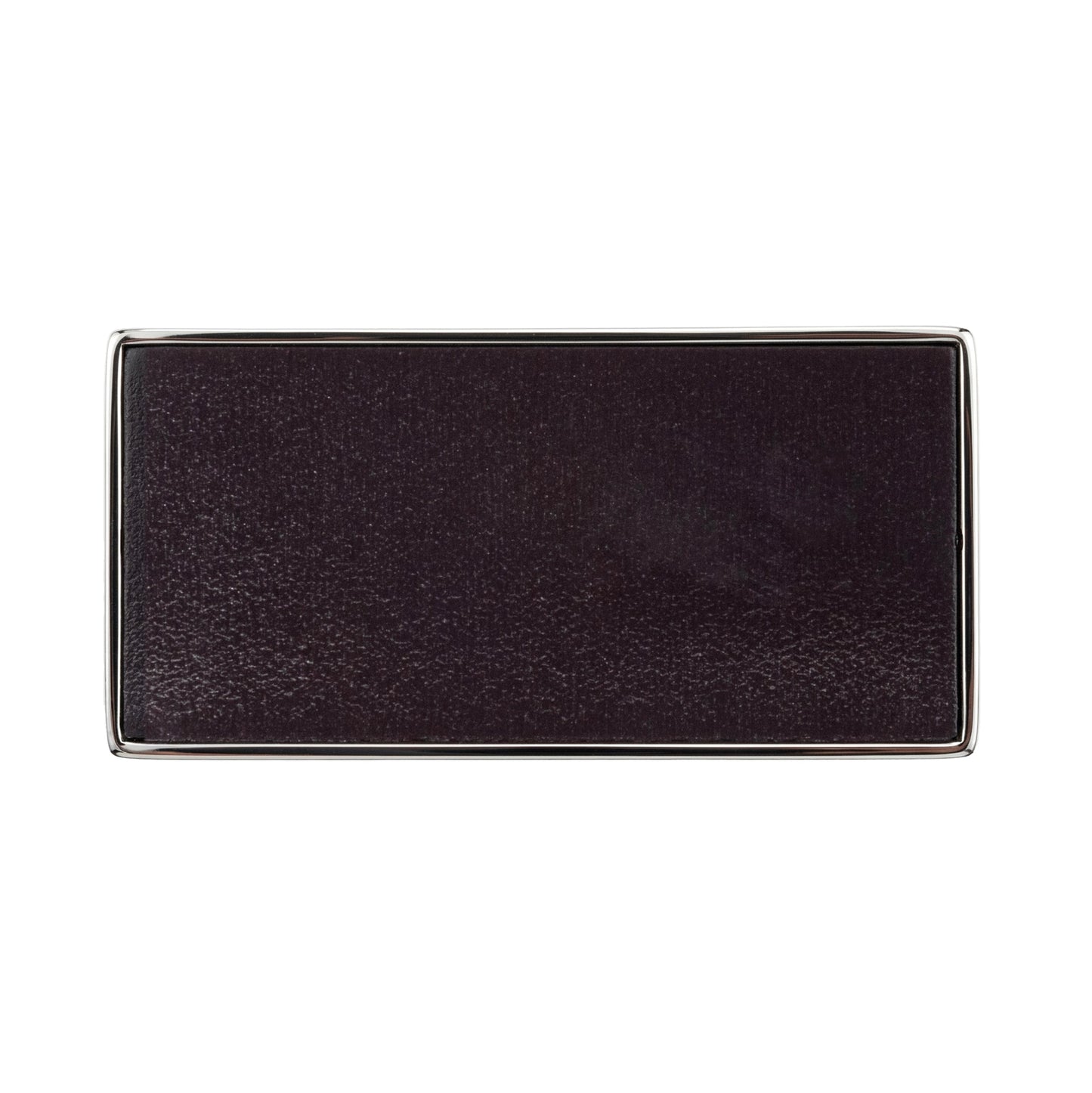 Black back of magnet. 