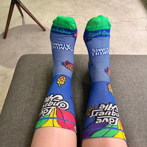 Love Conquers Ale Socks 