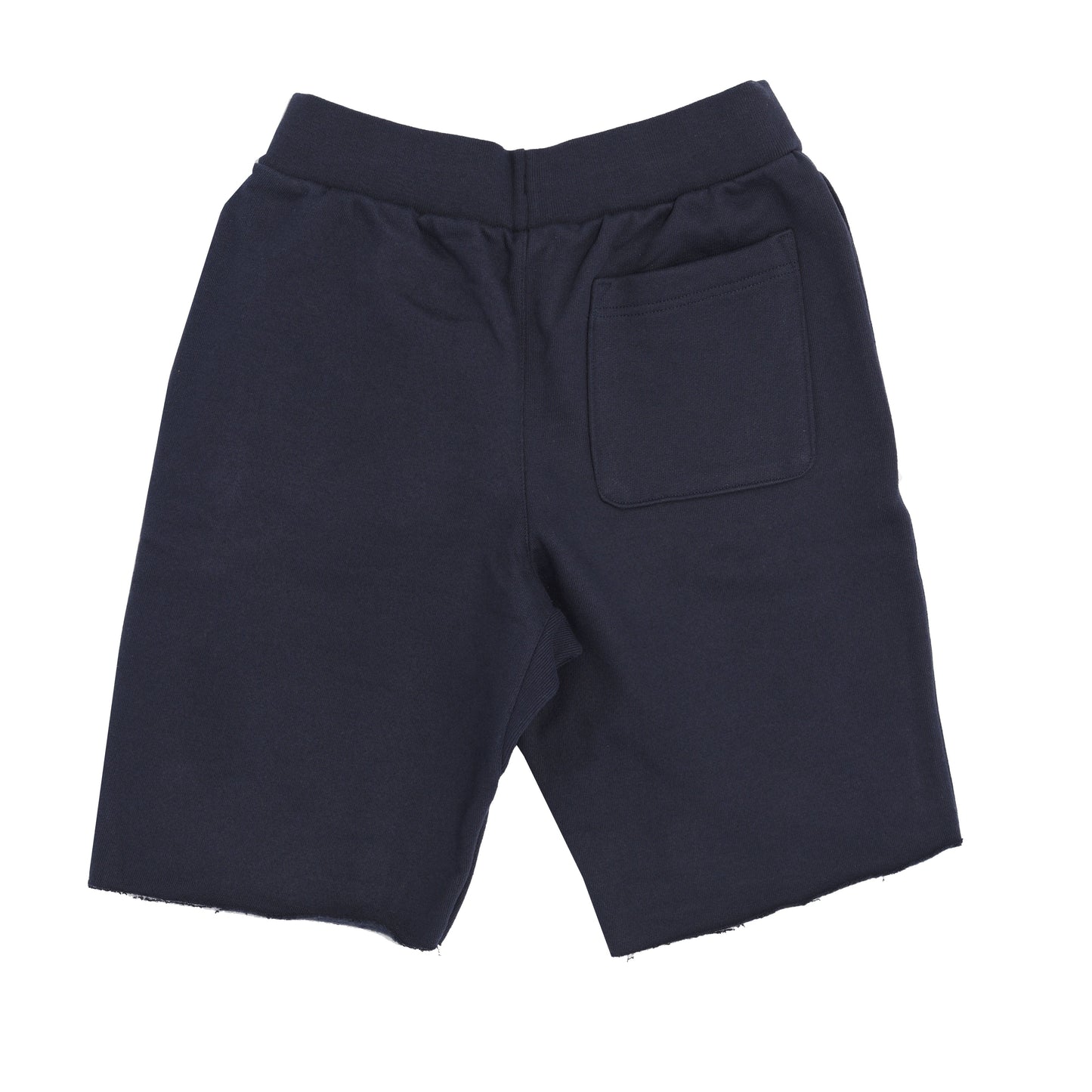 navy shorts with a pocket on a white background