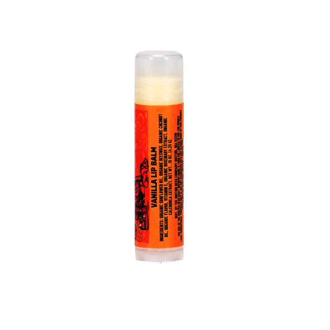 Lip balm side label.
