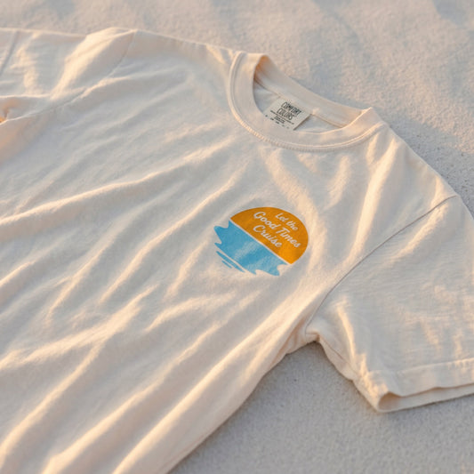 Summer Sunset Club Logo Tee Shirt