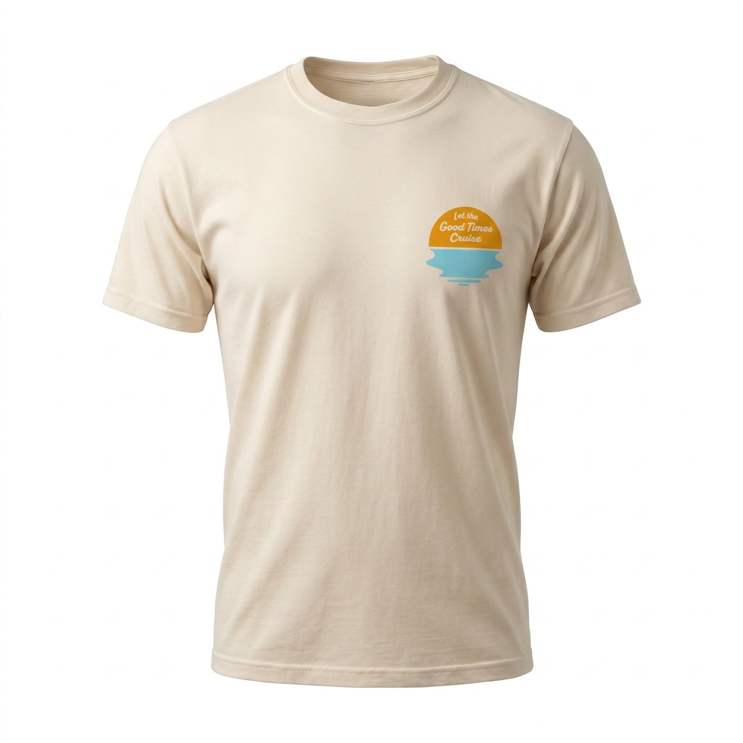 Summer Sunset Club Logo Tee Shirt