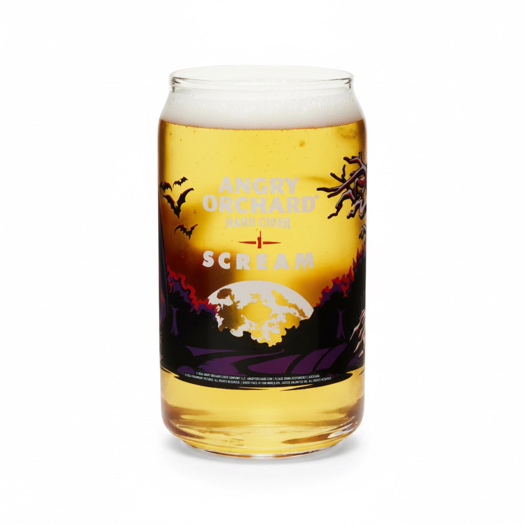 Angry Orchard x Scream Can Glass Bundle