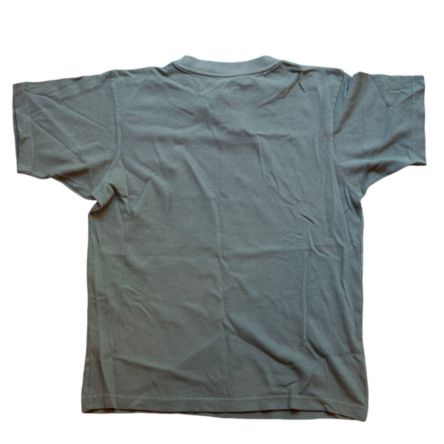 Backside of the Unisex Green Angry Orchard Hard Cider Treehouse Short Sleeve