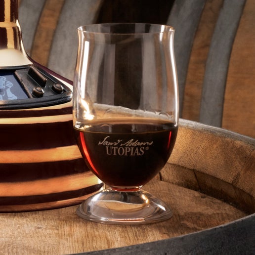Sam adams utopias glass 