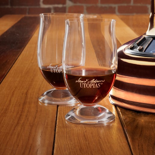 Sam Adams Utopias Glass