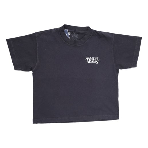 Navy General Best Beer Short Sleeve Tee with a white Samuel Adams logo on the left chest 